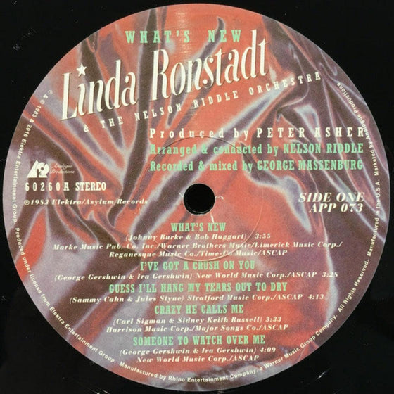 Linda Ronstadt & The Nelson Riddle Orchestra – What's New (200g) - AudioSoundMusic