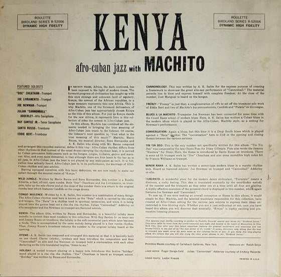 Machito & his Orchestra - Kenya Afro-Cuban Jazz - AudioSoundMusic