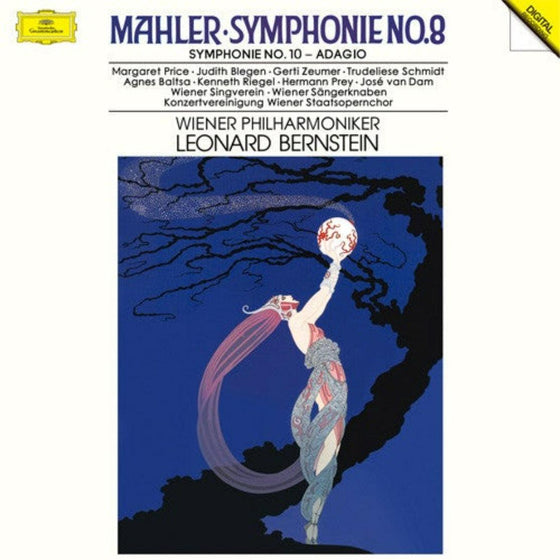 Mahler - Symphony N°8 & Symphony N°10 - Leonard Bernstein (3LP, Box set, Digital Recording) - AudioSoundMusic