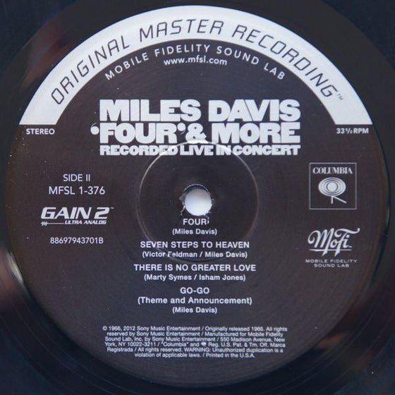 Miles Davis – 'Four' & More (Ultra Analog, Half-speed Mastering) - AudioSoundMusic