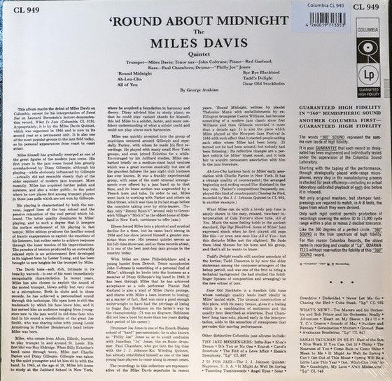 Miles Davis Quintet - Round About Midnight (Mono) - AudioSoundMusic