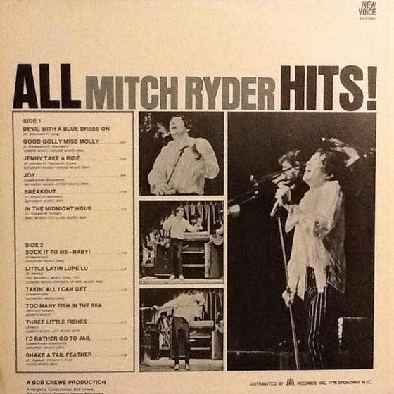 Mitch Ryder - All Mitch Ryder Hits - AudioSoundMusic