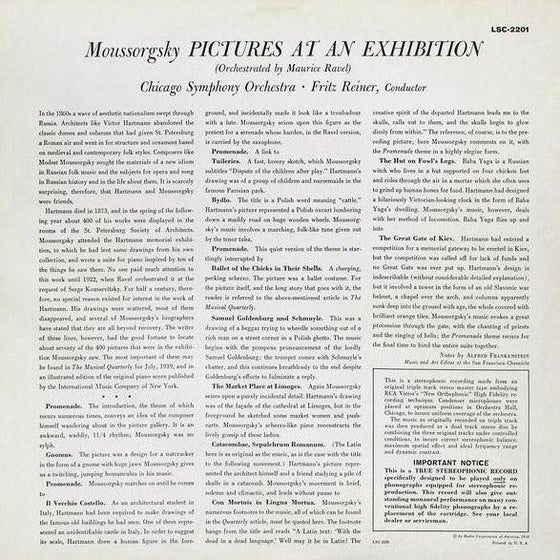 Moussorgsky & Ravel - Pictures At An Exhibition - Fritz Reiner (2LP, 45RPM) - AudioSoundMusic