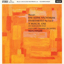  Mozart - Eine Kleine Nachtmusik, Divertimento No. 1 - Karl Munchinger - AudioSoundMusic