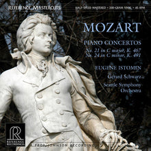  Mozart - Piano Concertos Nos. 21 & 24 - Eugene Istomin & Gerard Schwarz (2LP, 45RPM, 200g, Half-speed Mastering) - AudioSoundMusic