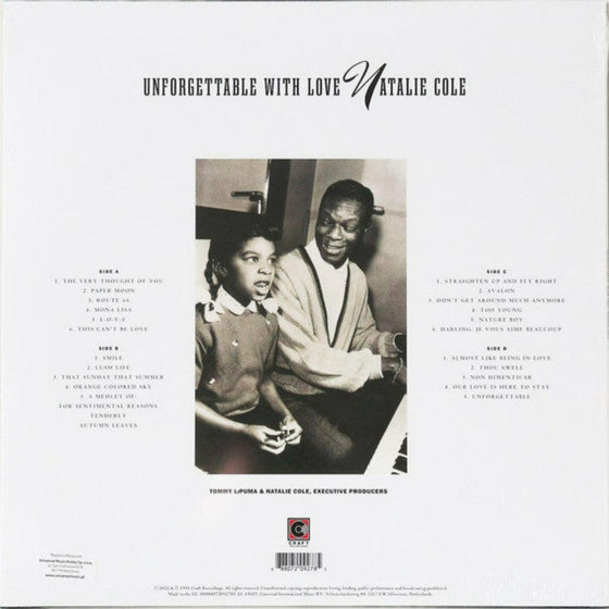 Natalie Cole - Unforgettable...With Love (2LP, 30th Anniversary Edition) - AudioSoundMusic