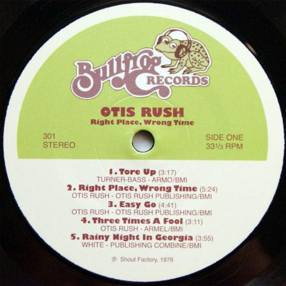 Otis Rush – Right Place, Wrong Time - AudioSoundMusic