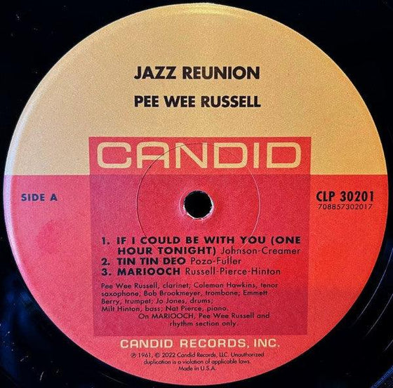 Pee Wee Russell & Coleman Hawkins - Jazz Reunion (Candid) - AudioSoundMusic