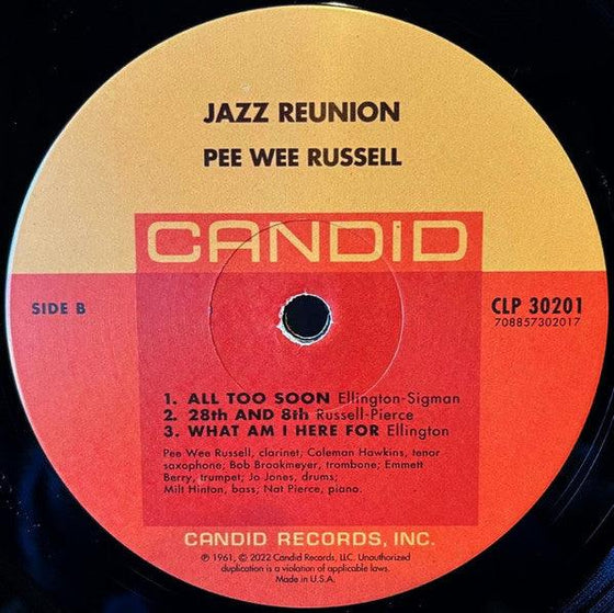 Pee Wee Russell & Coleman Hawkins - Jazz Reunion (Candid) - AudioSoundMusic