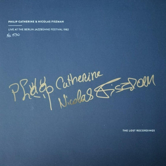 Philip Catherine & Nicolas Fiszman – Live At The Berlin Jazzbühne Festival 1982 - AudioSoundMusic