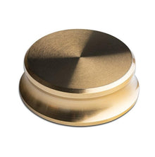  Pro-ject record puck brass Gold - AudioSoundMusic