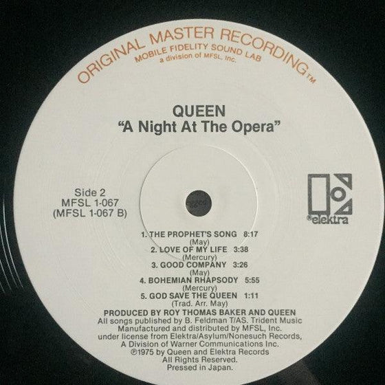 Queen – A Night At The Opera (Half-speed Mastering) - AudioSoundMusic