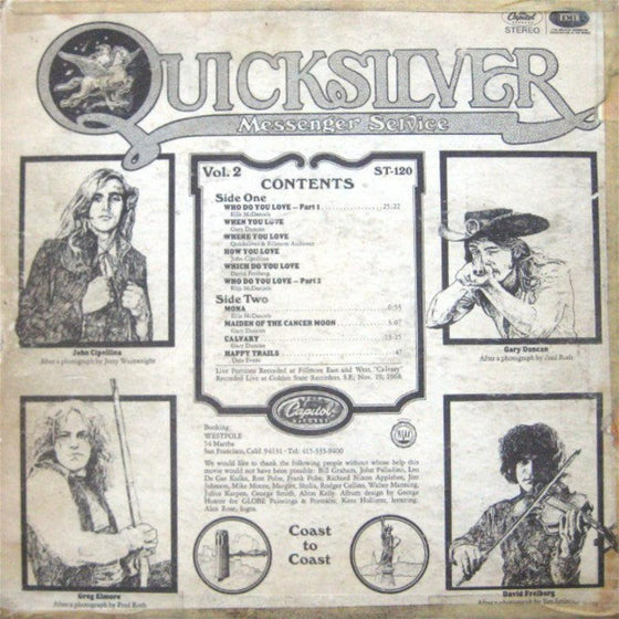 Quicksilver Messenger Service - Happy Trails - AudioSoundMusic