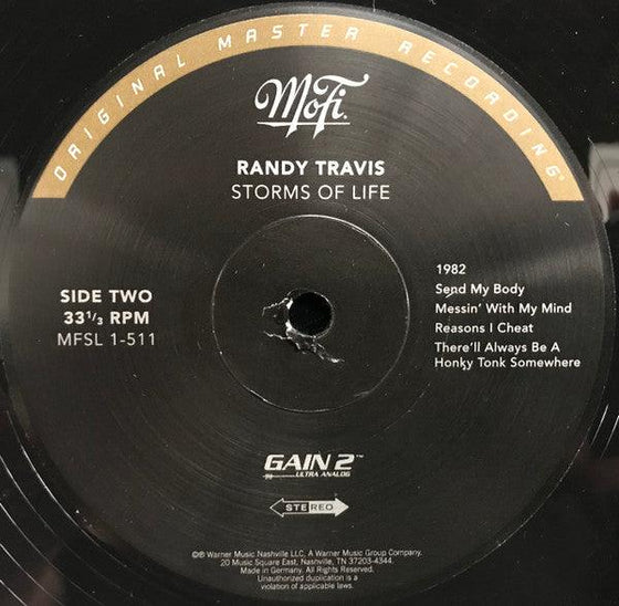 Randy Travis – Storms Of Life (Ultra Analog) - AudioSoundMusic