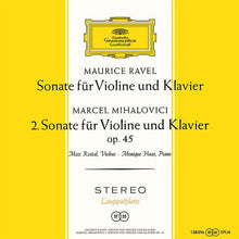  Ravel & Mihalovici - Sonatas for Violin and Piano - Max Rostal & Monique Haas - AudioSoundMusic