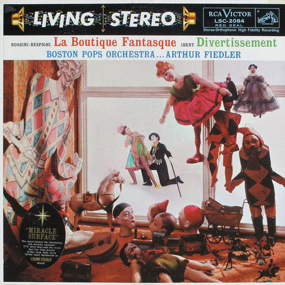 Respighi - La Boutique Fantasque & Ibert – Divertissement - Arthur Fiedler and the Boston Pops Orchestra (Limited numbered edition - Number 140) - AudioSoundMusic