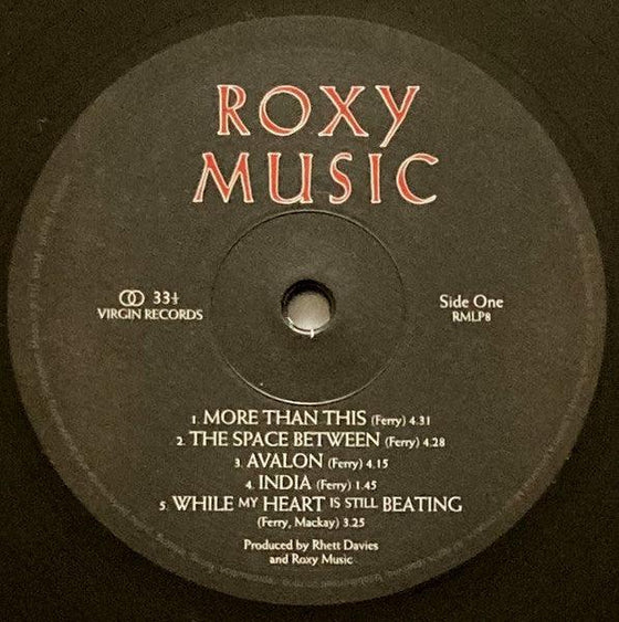 Roxy Music - Avalon (Half-speed Mastering) - AudioSoundMusic