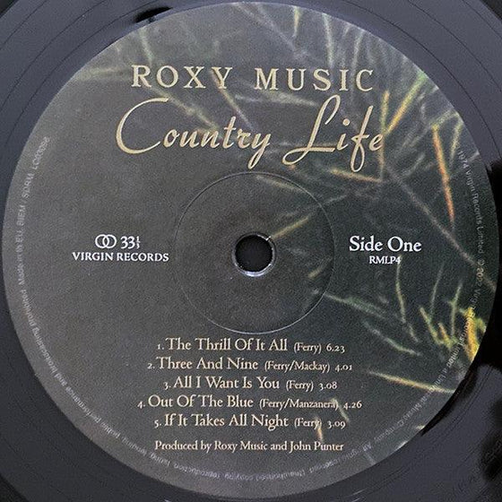 Roxy Music - Country Life (Half-speed Mastering) - AudioSoundMusic