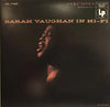 Sarah Vaughan - Sarah Vaughan In Hi-Fi (2LP, Mono) - AudioSoundMusic