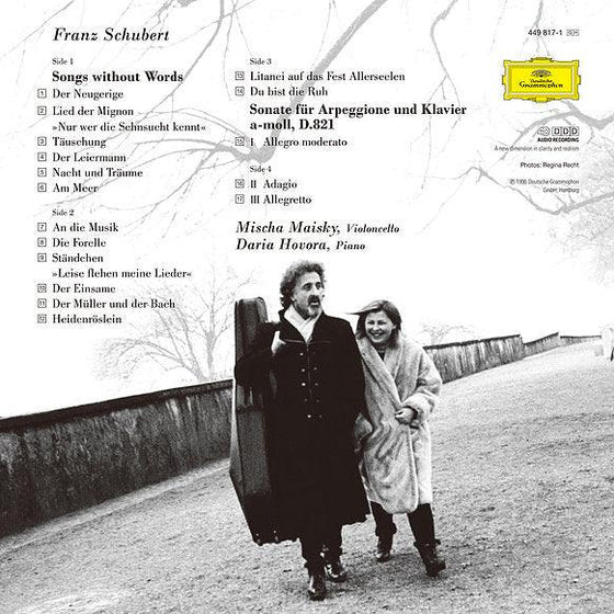 Schubert - Songs without Words - Mischa Maisky (2LP, DMM) - AudioSoundMusic