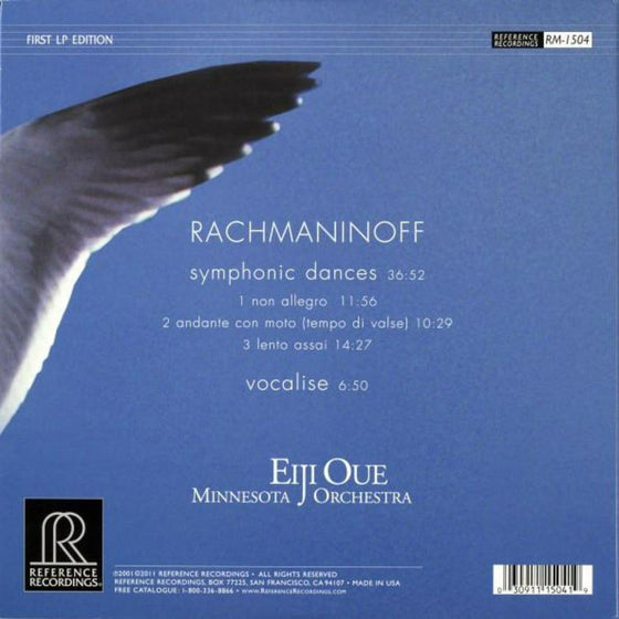 Sergei Rachmaninov - Symphonic Dances & Vocalise - Eiji Oue (200g, Half-speed Mastering) - AudioSoundMusic