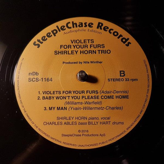 Shirley Horn Trio - Violets For Your Furs - AudioSoundMusic