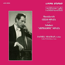  Shostakovich - Cello Sonata & Schubert - Arpeggione Sonata - Daniel Shafran and Lydia Pecherskaya (180g) - AudioSoundMusic