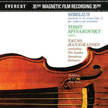  Sibelius – Violin Concerto in D Minor - Tossy Spivakosvky & Tauno Hannikainen (2LP, 45RPM, 200g) - AudioSoundMusic