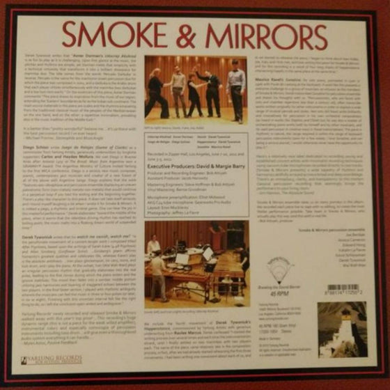 Smoke & Mirrors Percussion Ensemble - Ravel, Dorman, Schissi, Tywoniuk (45RPM) - AudioSoundMusic