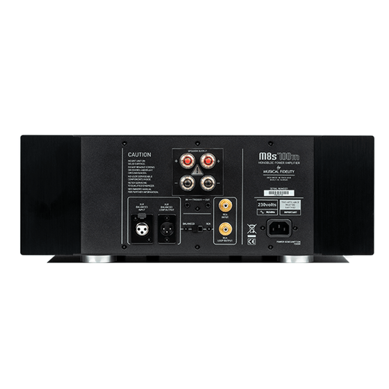 SOLID STATE POWER AMPLIFIER MUSICAL FIDELITY M8s-700m MONO (two units) - AudioSoundMusic