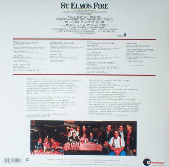 St. Elmo's Fire - Original Soundtrack - AudioSoundMusic