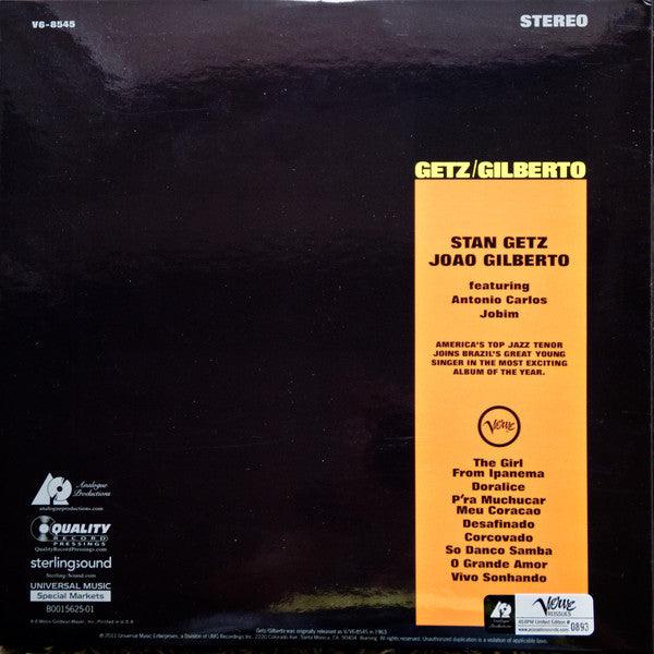 Stan Getz & Joao Gilberto - Getz and Gilberto (2LP, 45RPM)