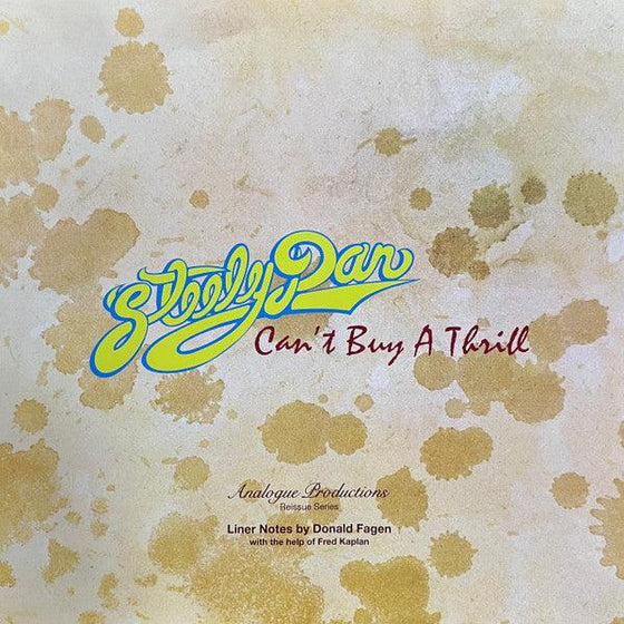 Steely Dan - Can't Buy A Thrill (2LP, Box set, 45RPM, UHQR, 200g, Clear vinyl) - AudioSoundMusic