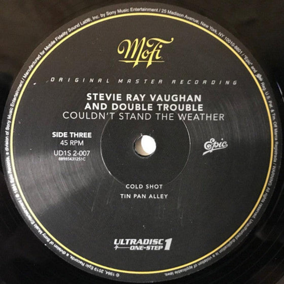 Stevie Ray Vaughan - Couldn't Stand The Weather (2LP, 45 RPM, Box, 1STEP, SuperVinyl) - AudioSoundMusic