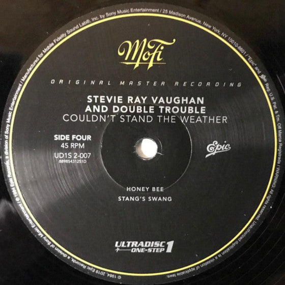 Stevie Ray Vaughan - Couldn't Stand The Weather (2LP, 45 RPM, Box, 1STEP, SuperVinyl) - AudioSoundMusic