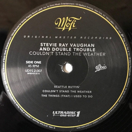 Stevie Ray Vaughan - Couldn't Stand The Weather (2LP, 45 RPM, Box, 1STEP, SuperVinyl) - AudioSoundMusic