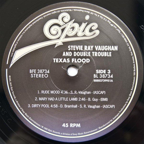 Stevie Ray Vaughan - Texas Flood (2LP, 45RPM) - AudioSoundMusic