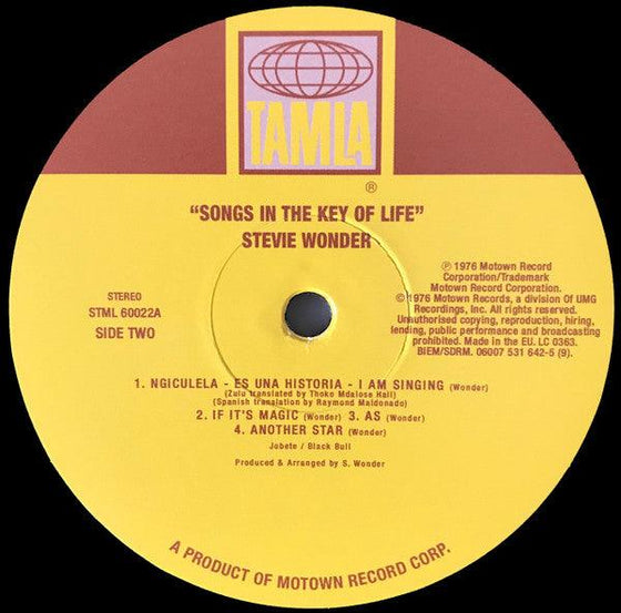 Stevie Wonder - Songs In The Key of Life (2LP with a 7" vinyl) - AudioSoundMusic