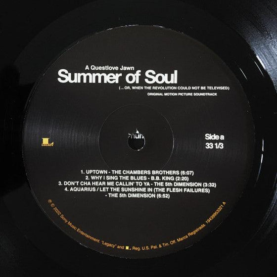 Summer Of Soul ... Or, When The Revolution Could Not Be Televised (2LP) - AudioSoundMusic