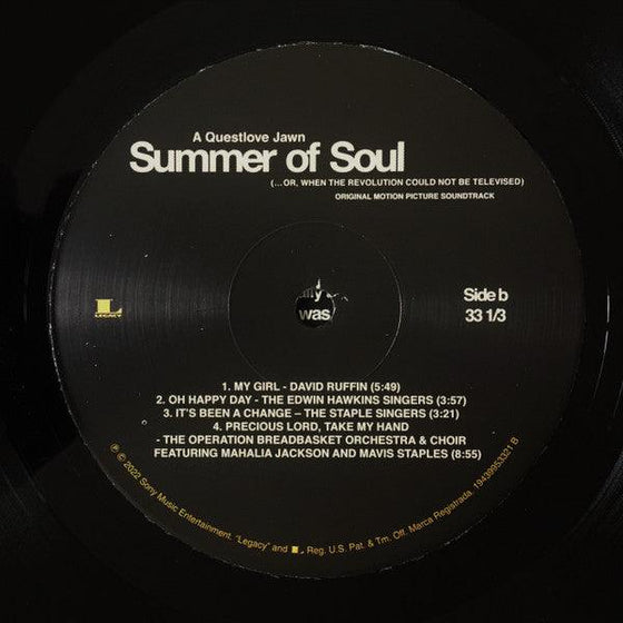 Summer Of Soul ... Or, When The Revolution Could Not Be Televised (2LP) - AudioSoundMusic