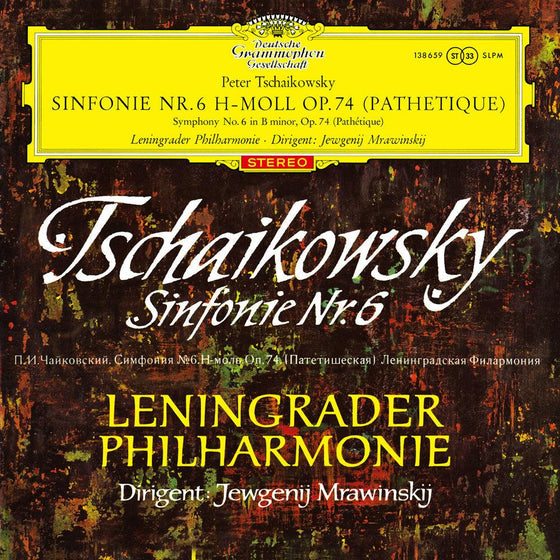 Tchaikovsky - Sinfonies N° 4, 5 & 6 “Pathétique”- Evgeny Mravinsky & The Leningrader Philharmonie (3LP, Box set) - AudioSoundMusic