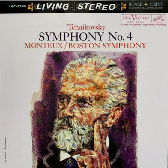 Tchaikovsky - Symphony No. 4 - Pierre Monteux & Boston Symphony Orchestra (200g) - AudioSoundMusic