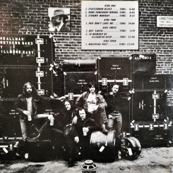 The Allman Brothers Band - At Fillmore East (2LP, Clear vinyl, 200g Super Vinyl) - AudioSoundMusic