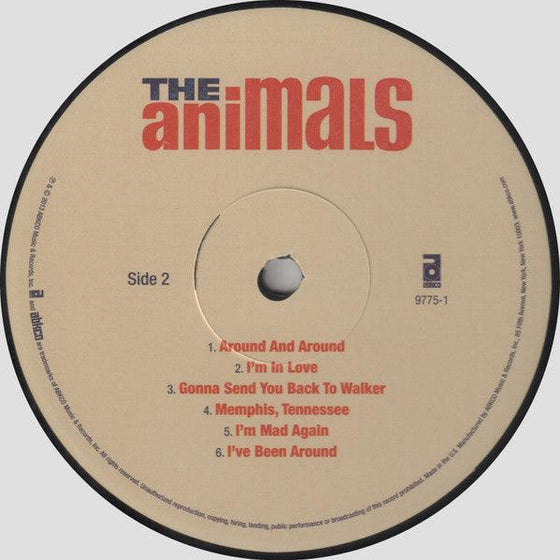 The Animals - The Animals (Mono) - AudioSoundMusic