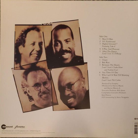 The Best of Fourplay - featuring Phil Collins, Chaka Khan & Nathan East (White vinyl) - AudioSoundMusic