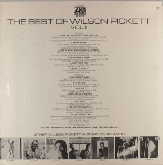 The Best Of Wilson Pickett Volume II - AudioSoundMusic