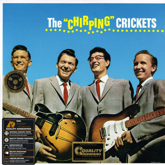 The Crickets & Buddy Holly - The Chirping Crickets (Mono, 200g) - AudioSoundMusic