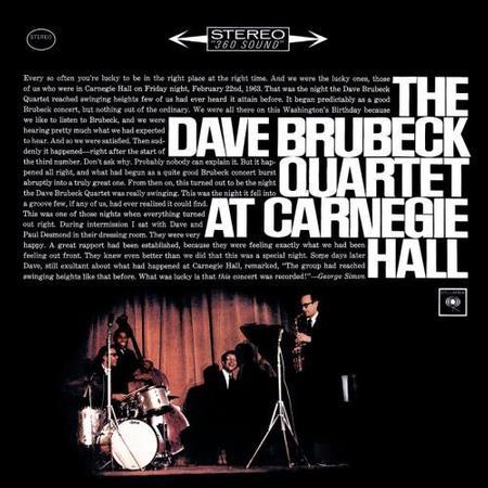 The Dave Brubeck Quartet at Carnegie Hall (2LP) - AudioSoundMusic