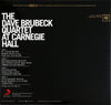 The Dave Brubeck Quartet at Carnegie Hall (2LP) - AudioSoundMusic