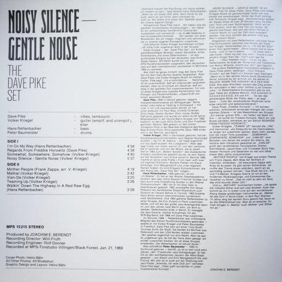 The Dave Pike Set - Noisy Silence - Gentle Noise - AudioSoundMusic